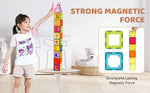 Amocart 121PCS Magnetic Building Blocks Set Construction Puzzle Magnetic Sheet Tiles Boys Girls Children Montessori Toys Gifts