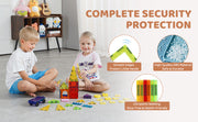 Load image into Gallery viewer, Amocart 55pcs Magnetic Building Blocks Construction Set Magnet Tiles Children Montessori Educational Game Toys for Kids Gifts
