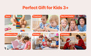 Charger l'image dans la visionneuse de galerie, Amocart 56PCS Magnetic Tiles Magnet Building Blocks with 4 Dinosaurs Construction Stacking Stem Educational Toys for Kids
