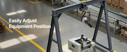 Charger l'image dans la visionneuse de galerie, Amocart 0.25/0.5T Manual Lever Chain Hoist Come Along 5/10/20ft Lift Height with Dual Pawl Brake &amp; Hooks for Warehouse Garage

