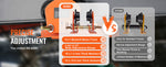SucceBuy Electric Hoist Manual Trolley 0.5/1 Ton Capacity for PA200 PA250 PA300 PA400 PA500 Push Beam Trolley with Dual Wheels