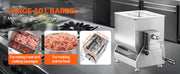 Bild in Galerie-Viewer laden, Amocart Manual Meat Mixer 80L Tilt Tank Processing Equipment(Mixing Max 80LBS) Stainless Steel Mixer w/ Lid Handle Gear Reducer

