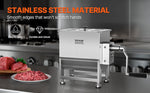 SucceBuy 10 20 30 40L Manual Meat Mixer Fixed Tank Meat Processing Equipment Sausage Mixer Machine with Lid Handle Gear Reducer