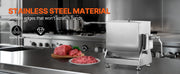 Bild in Galerie-Viewer laden, Amocart Manual Meat Mixer 80L Tilt Tank Processing Equipment(Mixing Max 80LBS) Stainless Steel Mixer w/ Lid Handle Gear Reducer
