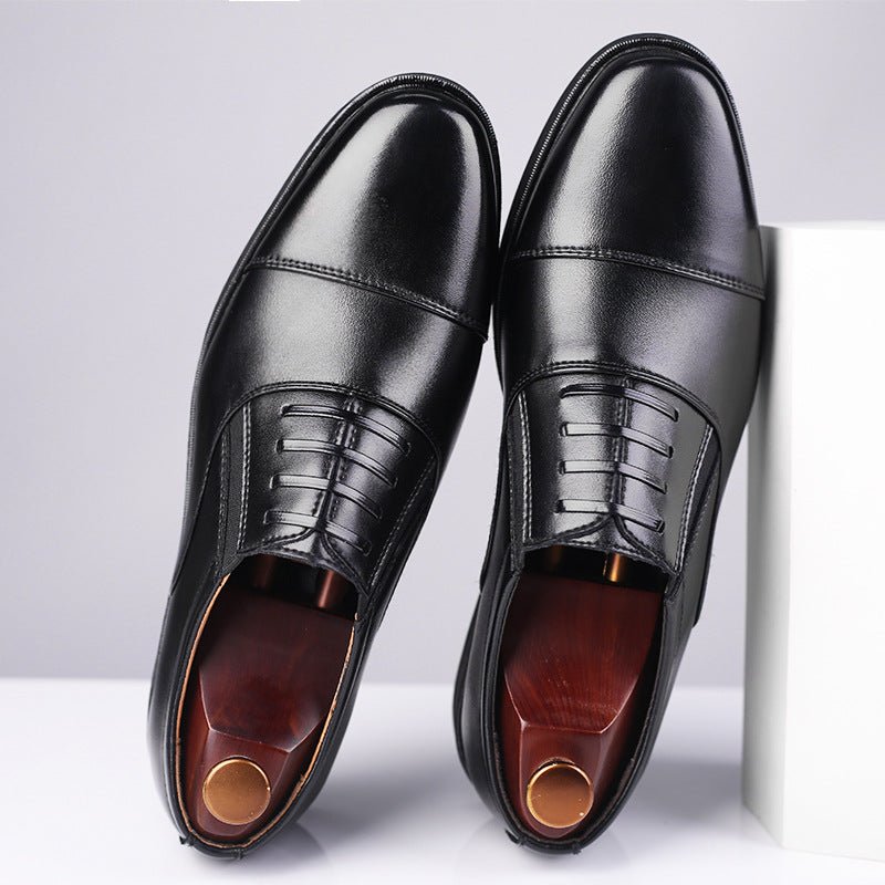 Men's leather business casual shoes - AMOCART3dcfc2e5241e14f6e6d2eeb1db0186ef