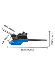 Bild in Galerie-Viewer laden, Amocart Universal Metal Bender SBG-40 Multifunction Spiral Steel Plate Round Square Flat Bar Bending Tool for Metal Production
