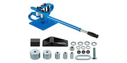 Charger l'image dans la visionneuse de galerie, Amocart Pipe Bender YP-9Manual Bench Steel Tube Bending Kit with 7Dies 1-3inMultifonction Compact Flat Bar Rod Brake Bends Tool
