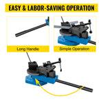 SucceBuy Universal Metal Bender SBG-40 Multifunction Spiral Steel Plate Round Square Flat Bar Bending Tool for Metal Production