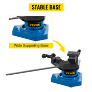 Bild in Galerie-Viewer laden, Amocart Universal Metal Bender SBG-40 Multifunction Spiral Steel Plate Round Square Flat Bar Bending Tool for Metal Production
