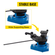 Bild in Galerie-Viewer laden, Amocart Universal Metal Bender SBG-40 Multifunction Spiral Steel Plate Round Square Flat Bar Bending Tool for Metal Production
