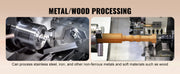 Load image into Gallery viewer, Amocart 8.7 x 39 in Bench Power Metal Lathe Automatic Feed Variable Speed 1250W Brushless Motor for Processing Precision Parts
