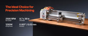 Load image into Gallery viewer, Amocart 8.7 x 39 in Bench Power Metal Lathe Automatic Feed Variable Speed 1250W Brushless Motor for Processing Precision Parts
