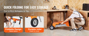 Bild in Galerie-Viewer laden, Amocart Miter Saw Stand with Tabletop and Wheels 330lbs Steel Collapsible Rolling Stand for Miter Saw Adjustable Height  Length
