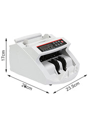 Charger l'image dans la visionneuse de galerie, Amocart 1000Pcs/Min Money Counter Business Cash Register Euros Bills Fake Banknote Detector by UV &amp; MG Function for Banks Shops
