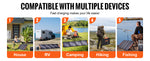 Amocart Portable Monocrystalline Solar Panel Foldable ETFE Charger Efficiency Panel Waterproof for Power Station Camping Hiking