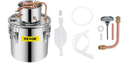 Bild in Galerie-Viewer laden, Amocart 3 5 8 13 Gal Alcohol Still Stainless Steel Alcohol Distiller Copper Tube Home Brewing Kit for DIY Whisky Wine
