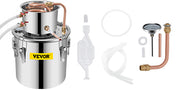 Bild in Galerie-Viewer laden, Amocart 3 5 8 13 Gal Alcohol Still Stainless Steel Alcohol Distiller Copper Tube Home Brewing Kit for DIY Whisky Wine

