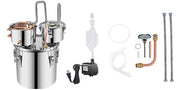 Load image into Gallery viewer, 12L 20L 30L 50L Alcohol Brewing Distiller DIY Moonshine Apparatus Stainless Steel Still Whisky Brandy Home Appliance
