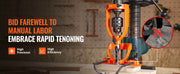 Load image into Gallery viewer, Amocart Mortising Attachment for Drill Press, 4 Model Drills Square Hole Chisel Set for Woodworking Mortising Tenoning Drilling
