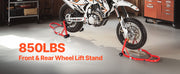 Bild in Galerie-Viewer laden, Amocart Dirt Bike Stand, 1100 lbs Universal Dirtbike Maintenance Lift, Moto Box Stand for Motorcycle &amp; Powersports Maintainence
