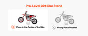 Bild in Galerie-Viewer laden, Amocart Dirt Bike Stand, 1100 lbs Universal Dirtbike Maintenance Lift, Moto Box Stand for Motorcycle &amp; Powersports Maintainence
