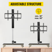 Bild in Galerie-Viewer laden, Amocart Remote TV Lift Motorized Cabinet TV Mount Bracket Electirc Actuator Lift Column DC Motor Height Adjustable Plasma LCD
