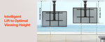 Amocart Motorized TV Wall Mount for 32 to 55/65/70 Inch Adjustable TV Mount Bracket w/ Max VESA 24 x 16/24 in Up to 88-132 lbs