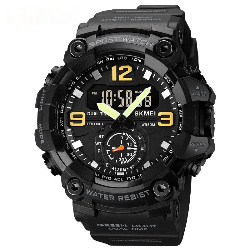 Multifunctional Dual-Movement Sports Electronic Watch For Men - AMOCART6d777d9c74d5178d075aa8a262ac19a8