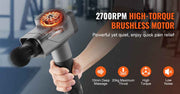 Charger l'image dans la visionneuse de galerie, Amocart Massage Gun Deep Tissue Percussion Muscle Massager for Athletes w/ 8 Speed Levels 6 Massage Heads 16V 2500mAh Batteries
