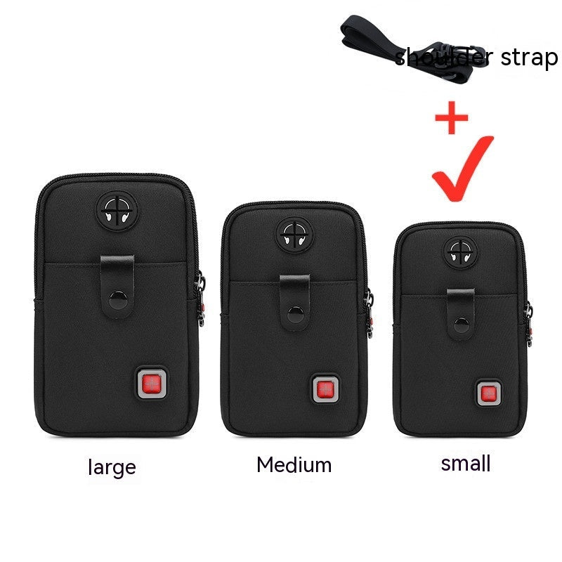 New Belt Waterproof Phone Bag Vertical Crossbody Small Bag For Men - AMOCART7a52413ccccd8a0abac85a1896309e13
