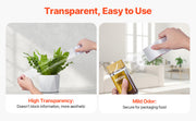 Load image into Gallery viewer, SucceBuy 6/24 Rolls 7.6CM 70M High Viscosity Clear Adhesive Tape Transparent Packaging Tape for Office Wrapping Express Packing
