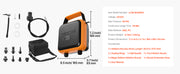 Charger l'image dans la visionneuse de galerie, Amocart Paddle Board Pump 20/22/40 PSI High-Pressure Dual-Stage Inflation &amp; Deflation Air Pump for Inflatable Paddle Boards

