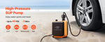 Amocart Paddle Board Pump 20/22/40 PSI High-Pressure Dual-Stage Inflation & Deflation Air Pump for Inflatable Paddle Boards