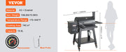 Charger l'image dans la visionneuse de galerie, Amocart Portable Charcoal Grill Propane Gas Grills with Cover and Cart Heavy Duty Iron BBQ Grill for Outdoor Cooking Barbecue
