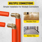 SucceBuy 1/2Inch x 1000ft Pex Tubing Oxygen Barrier O2 Red Radiant Floor Pipe Heating Systems-Pex Hot And Cold Water Pipe
