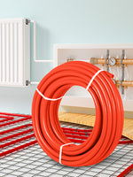 SucceBuy 1/2Inch x 1000ft Pex Tubing Oxygen Barrier O2 Red Radiant Floor Pipe Heating Systems-Pex Hot And Cold Water Pipe