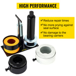 Amocart Carrier & Pinion Bearing Puller Compatible with Dana 30,40,50,60,70, 80, Ford 9/10.25" Tool with 3 45# Steel Clamshells