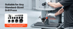 SucceBuy Pipe Notcher 1/2 to 2-inch Tubing Notcher with 0 to 60° Adjustable Angle Pipe and Tube Notching Tool for Repair Shops