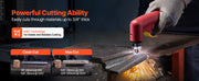 Bild in Galerie-Viewer laden, Amocart Plasma Cutter 65A Non-Touch Pilot Arc Plasma Cutting Machine Non-High Frequency-with 2T/4T Function &amp;Adjustable PT Time
