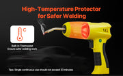 Bild in Galerie-Viewer laden, Amocart Plastic Welding Kit 220W Plastic Welder Gun w/ 800/1200 PCS Hot Staples Professional Hot Staple Welding Gun for Repair
