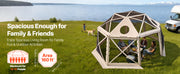 Charger l'image dans la visionneuse de galerie, Amocart Pop up Gazebo Screen Tent Camping Canopy Tent w/ Removable Top&amp;Carry Bag Quick-Set&amp;Bite-Proof Screen House Sun Shelter
