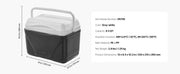 Bild in Galerie-Viewer laden, Amocart Portable Cooler 8.5QT Hard Cooler with Ice Retention and Heavy-Duty Handles Suitable for Family Picnics and Short Trips
