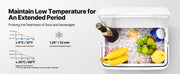Bild in Galerie-Viewer laden, Amocart Portable Cooler 8.5QT Hard Cooler with Ice Retention and Heavy-Duty Handles Suitable for Family Picnics and Short Trips

