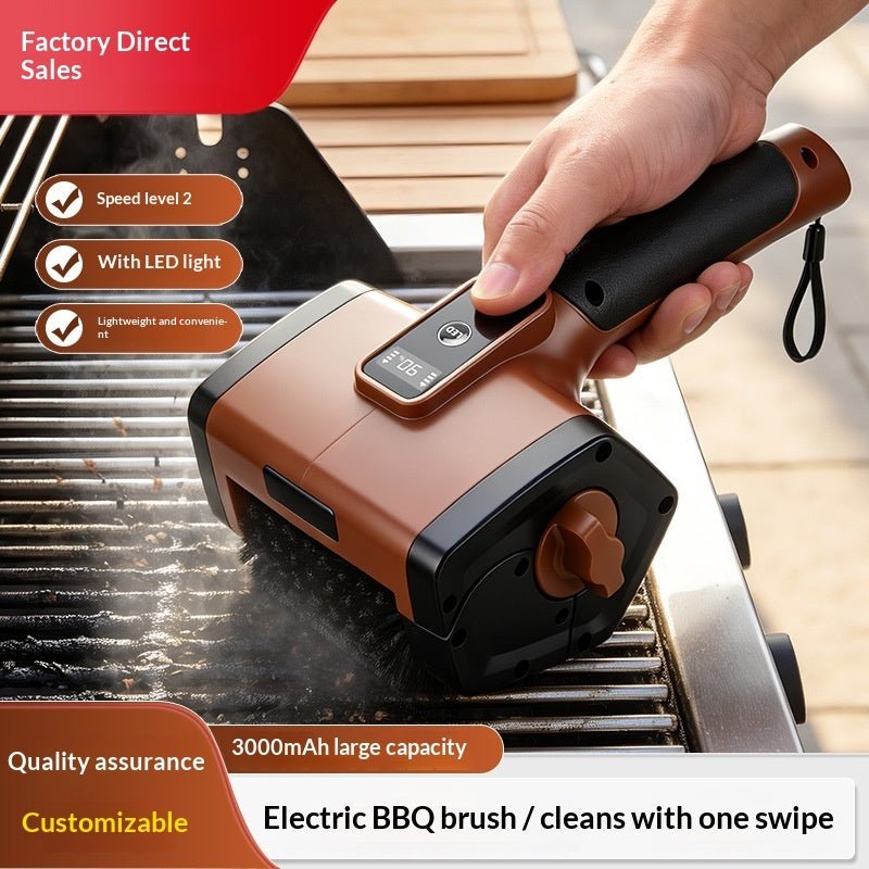 Portable Outdoor BBQ Gadget Barbecue Brush - AMOCART87b7a1563187c0d61d95821b1480ac57