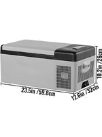 SucceBuy 9L 15L Car Refrigerator Portable Compressor Fridge Freezer Cooler DC 110-240V AC for RV Travelling Camping Fishing