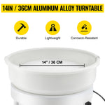 Amocart Pottery Wheel 14in/36cm Pottery Forming Machine with Foot Pedal Pottery Wheel for Adults 450W Electric Pottery Wheel