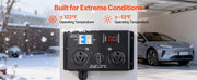 Load image into Gallery viewer, Amocart Manual EV Charging Switch for Dryer &amp; EV 24A Max 240V with Circuit Breaker Real-Time Display Hand-Operated Selector ETL
