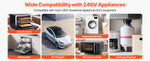 Amocart Manual EV Charging Switch for Dryer & EV 24A Max 240V with Circuit Breaker Real-Time Display Hand-Operated Selector ETL