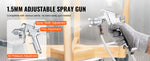 SucceBuy 10L/15L/20L/30L Spray Paint Pressure Pot Stirring Pot Tank Adjustale Pressure Pressure Pot Paint Tank Spray Gun