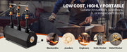 Charger l'image dans la visionneuse de galerie, Amocart Portable Propane Forge 3 Burners, 2600℉ Tool and Knife Making Cold-Rolled Steel Gas Forging Tools Use for Metal Forging
